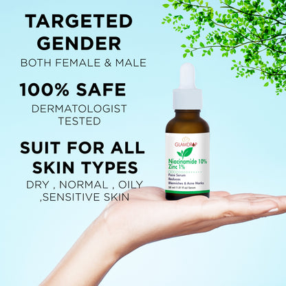 10% Niacinamide Serum Face Serum For Acne Marks And Blemishes  (30 ml)